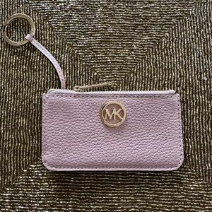Michael Kors Pink Mini Wallet/Key Chain